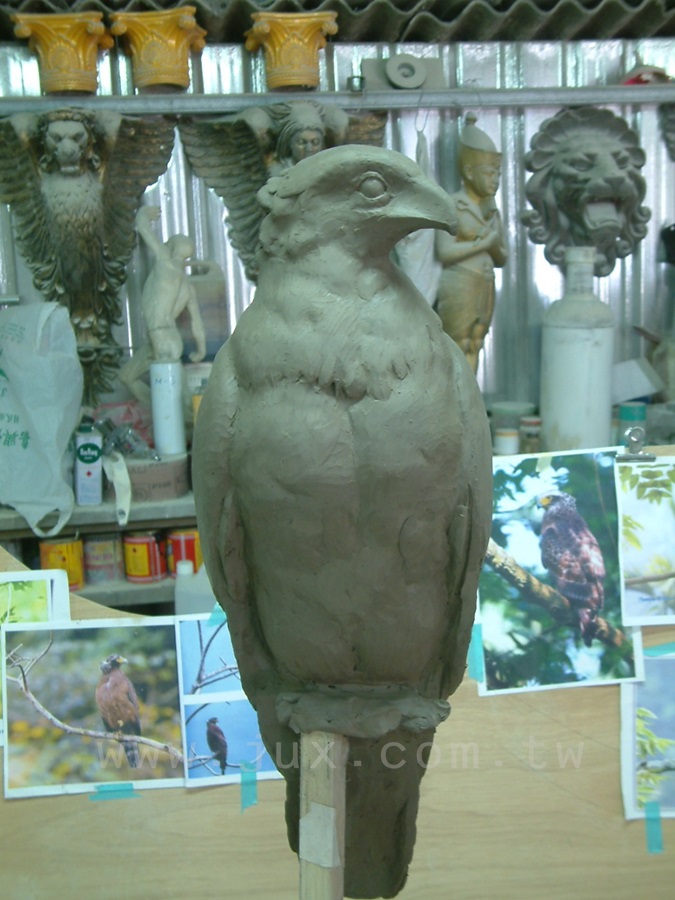 鳥類雕塑3